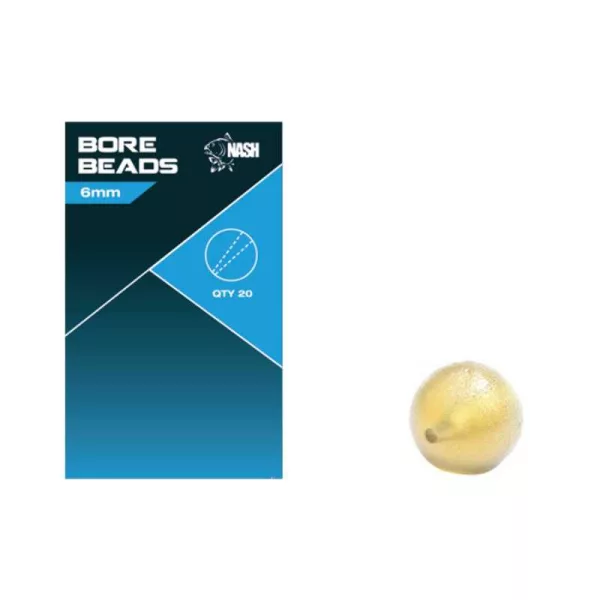 Nash Bore Beads 3mm Mărgele de cauciuc