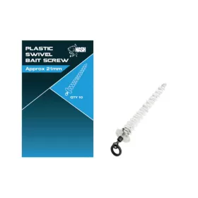   Nash Plastic Swivel Bait Screw 8mm Pin de Momeală din Plastic