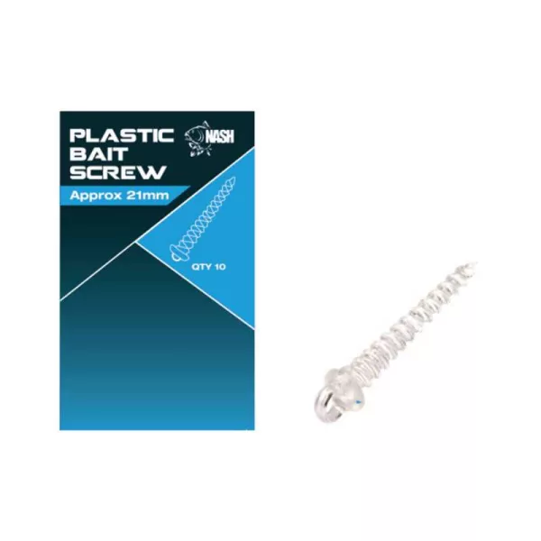 Nash Plastic Bait Screws 21mm Șurub de Momeală