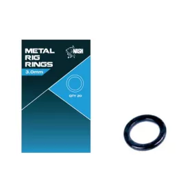 Nash Metal Rig Rings 2.5mm Inel metalic pentru montură