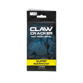   Nash Claw Cracker Bait Mesh Super Îngustă 18mm Plasă de Protecție Momeală Reîncărcare 7,5m