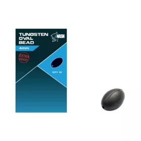Nash Tungsten Oval Bead 4mm Opritor