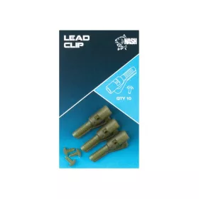 Nash Clip de plumb 10 buc