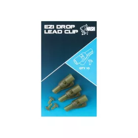 Nash Ezi Drop Lead Clip Clip de plumb 10 buc