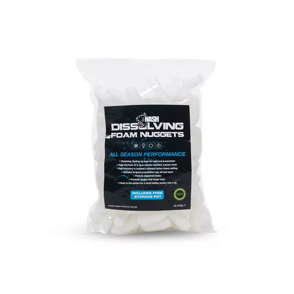 Nash Dissolving Foam Nuggets Burete Plutitor 50gr