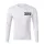 TackleBait Tricou cu Mânecă Lungă cu Logo Alb XXL