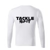 Tricou cu Mânecă Lungă Logotipizat TackleBait Alb 4XL