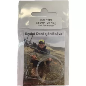 Dani Fluorocarbon Forfac Știucă 0,80mm 39,75kg 40cm