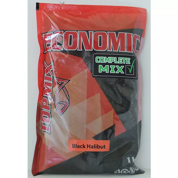 Top Mix Economic Complete-Mix Black Halibut Nadă 1kg