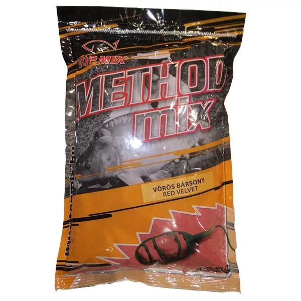 Top Mix Method Mix Momeală Catifea Roșie 850gr