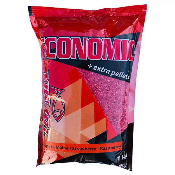 Top Mix Economic Căpșuni-Zmeură Nadă 850gr