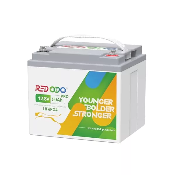 Redodo LiFePO4 12V 50Ah 1,28kWh Acumulator