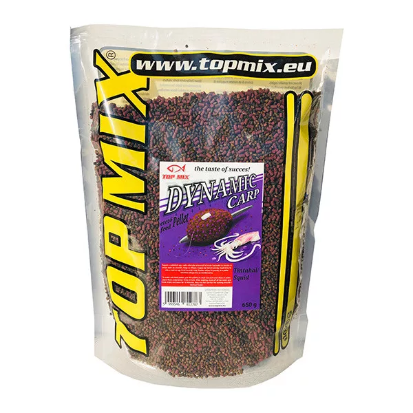 Top MIx Dynamic Carp pelete de nadă, Calmar 800g