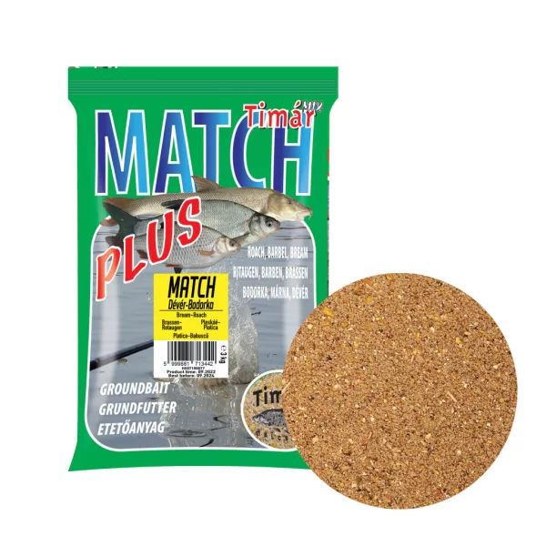 Timár Mix Match Plătică-Mreană Bream-Roach Nadă 3kg
