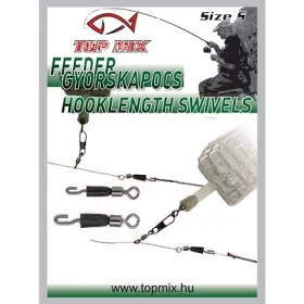 Top Mix Agrafă Rapidă Feeder S 10 buc