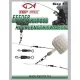 Top Mix Agrafă Rapidă Feeder M 10 buc