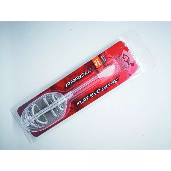 Top Mix Coș Feeder Metodă Arrow Flat Evo XL 30g
