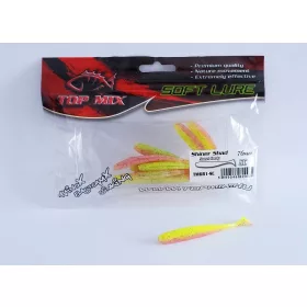 Top Mix Shiner Shad Sweet Candy 7,6cm Momeală Plastic 10buc