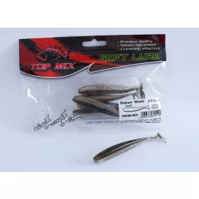 Top Mix Shiner Shad Roach 10,0cm Momeală Plastic 6 buc