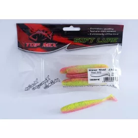   Top Mix Shiner Shad Sweet Candy 10,0cm Momeală Plastic 6 buc