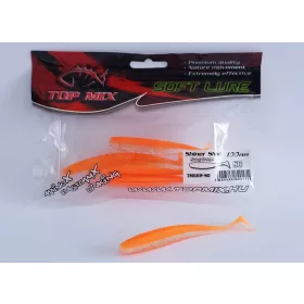   Top Mix Shiner Shad Sunny Orange 10,0cm Momeală Plastică 6buc