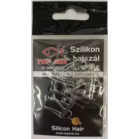 Top Mix Set de riguri din silicon pentru păr 12 buc