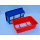 TOP MIX Tavă de momeală din plastic cu fund sită, 20x30x10cm