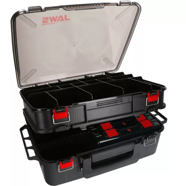 Mikado Jaws Big Black Box 47x34x19cm Cutie de pescuit