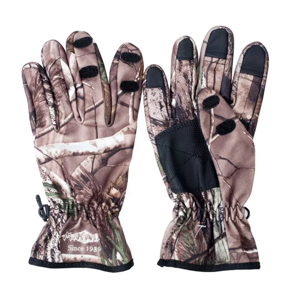 Mikado Mănuși de Neopren Camo M