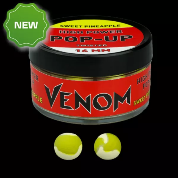 Feedermánia Venom High Power Pop-Up 16mm Sweet Pineapple Boilie de nădire
