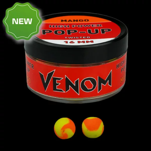 Feedermánia Venom High Power Pop-Up 16mm Mango Boilie de nădire