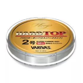   Varivas Hard Top Fluorocarbon Leader 50m 0,205mm 3,7kg Fir leader fluorocarbon