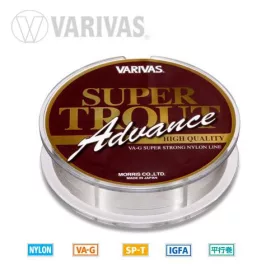   Varivas Super Trout Advance Nailon 100m 0,117mm 2,5lb Fir Monofil Principal