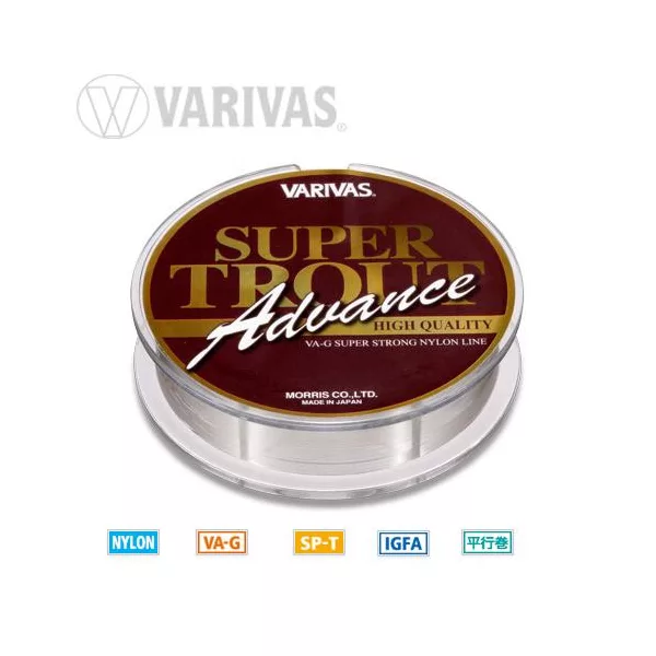 Varivas Super Trout Advance Nailon 100m 0,117mm 2,5lb Fir Monofil Principal