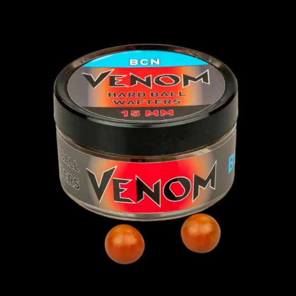 Feedermánia Venom Hard Ball Wafters 15mm Bcn Boilie de nădire