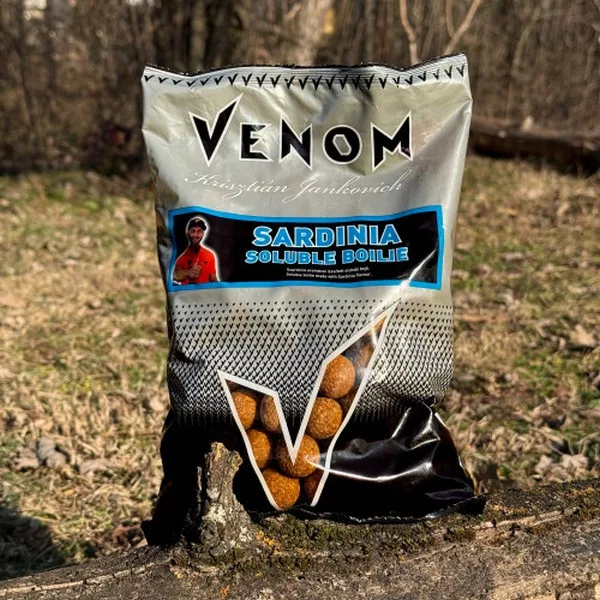 Venom Soluble Boilie 24mm Pepene Boilie Solubil 900gr
