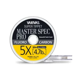   Varivas Super Tippet Master Spec Pro Fluorocarbon 5X 50m 0,148mm 4,7lb Lider pentru fly-fishing