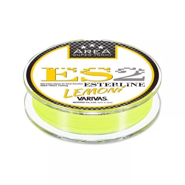 Varivas Super Trout Area ES2 Ester Lemon 80m 0,105mm 2,3lb Fir Principal Monofilament