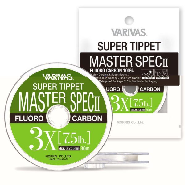 Varivas Super Tippet Master Spec ll Fluoro 5X 30m 0,148mm 4,1lb Fir de pescuit pentru muscă