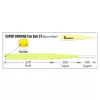 Varivas Lider Conic Tapered Leader Super Yamame Flat Butt ST 4,57m 0,18mm 5X Flash Yellow Lider pentru fly-fishing