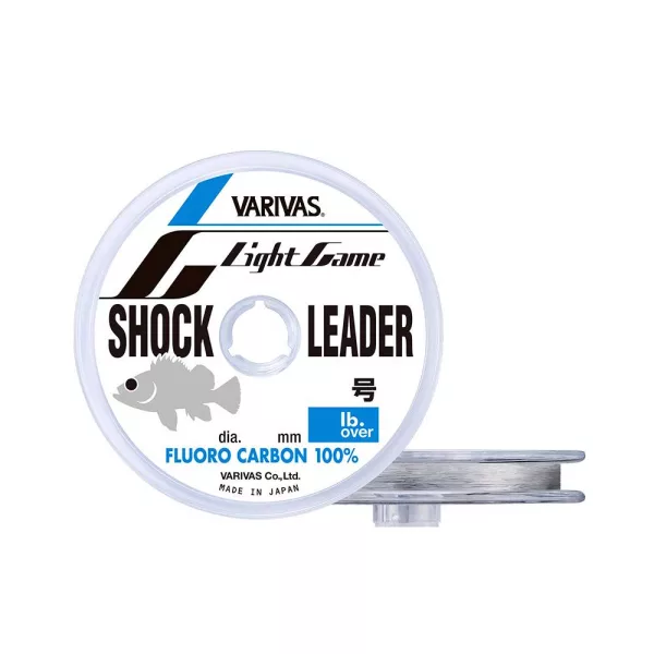 Varivas Light Game Shock Leader Fluorocarbon 30m #1,5 0,205mm 6lb Fir de înaintare din fluorocarbon