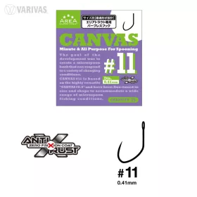   Varivas Super Trout Area Tournament Canvas #11 All Purpose For Spooning Cârlig Fără Barbă 15db