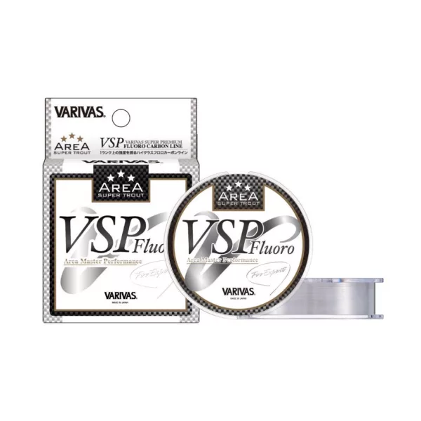 Varivas Super Trout Area VSP Fluorocarbon 100m 0,090mm 1,5lb Fluorocarbon Fir principal