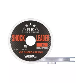   Varivas Super Trout Area VSP Fluorocarbon ShockLeader 30m 0,104mm 2lb Fluorocarbon Fir înainte
