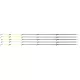 Mikado Kamisori Zander 28gr 2,40m 2 segmente Lansetă de spinning
