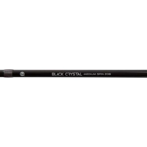 Lansetă de spinning Mikado Black Crystal M Spin 5-24gr 2,08m 1 Piesa