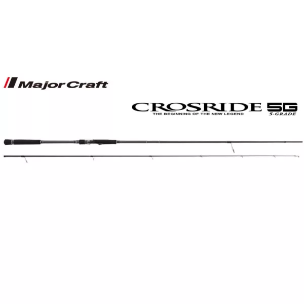 Major Craft Crosride 5G XR5-942ML/LSJ R,Fast 2,84m 10-40gr Lansetă de spinning din 2 bucăți