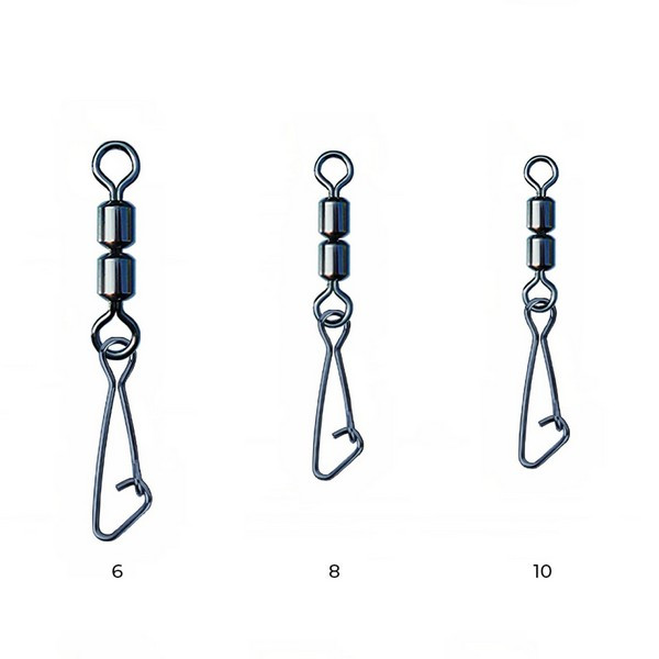 Nytro Connex Vârtej Dublu Feeder cu Agrafă cu Cârlig 10, 8 buc.