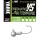 Yarie 406 Round VS Semi Barb 1/0 2,0gr Jig Head 10buc