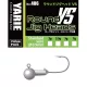 Yarie 406 Round VS Semi Barb 1/0 3,5gr Cap Jig 10buc